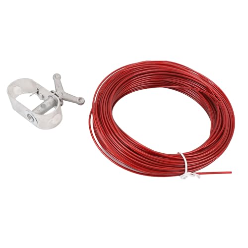 Cocoarm Schwimmbeckenabdeckung Winde, Zink-geplantes Kabelkit Heavy Duty Ratchet Universal, Aluminiumlegierfeder für Alle Formpools, Langlebig, Einfach zu Bedienen, Ganzjähriges Dienstprogramm von Cocoarm