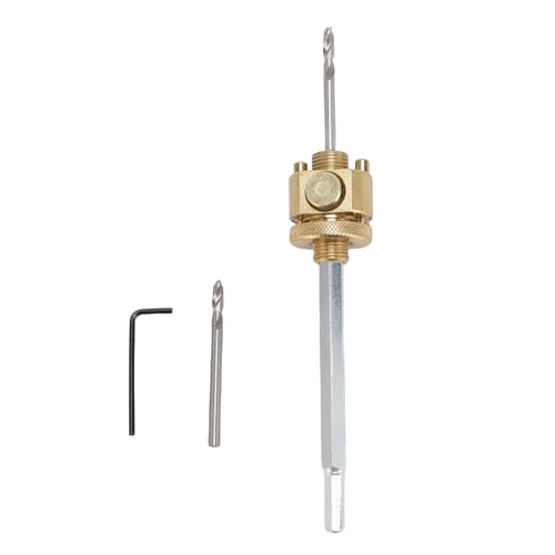 Cocoarm Sechskant-Schaftholöffner, Pleuel-Schnellverschluss-Downlight-Lochsäge-Lochschneider-Lochwerkzeug für Massivholzbretter Gipskartonplatten mit Universeller Sec Cocoarm Sechskant-Schaftholöffner, Pleuel-Schnellverschluss-Downlight-Lochsäge-Lochschneider-Lochwerkzeug für Massivholzbretter Gipskartonplatten mit Universeller Sec von Cocoarm