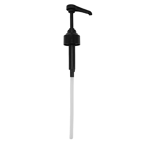 Cocoarm Sirup Pumpe für 1883 Sirup Pumpe Sirup Spender Pumpe für 1883 Flaschen mit Einstellbarem Schlauch für Kaffee Tee Cocktails Milchshakes (BLACK) von Cocoarm