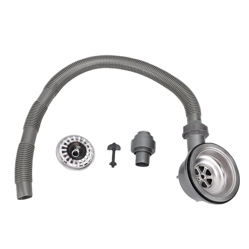 Cocoarm Spülenabflusssieb mit Stopper, 304 Edelstahl-Küchenspüle Abflussbaugruppe für Spüle mit 90-100 Mm Öffnung, Spiegelpoliertem Finish, Zuverlässiger Stecker und Ziehenabflussstopper, Cocoarm Spülenabflusssieb mit Stopper, 304 Edelstahl-Küchenspüle Abflussbaugruppe für Spüle mit 90-100 Mm Öffnung, Spiegelpoliertem Finish, Zuverlässiger Stecker und Ziehenabflussstopper, von Cocoarm