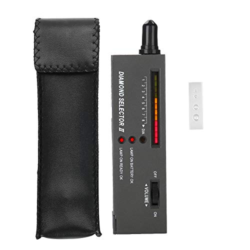 Cocoarm Diamant Tester Gerät Edelstein Prüfgerät Diamantprüfer Diamant Tester Tragbar Diamantprüfer Diamant Selector Edelsteine Detektor Stift Schmuck Testing Tool Diamant Prüfgerät Mit Led Indikator von Cocoarm