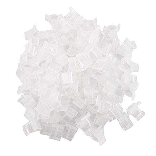 Cocoarm Transplantationsclips 100pcs, Glatt und Robust, Einfach zu Bedienen, die Überlebensrate für Gemüse, Obst mit Kindergärtenpflanzen Erhöhen, Erhöhen von Cocoarm