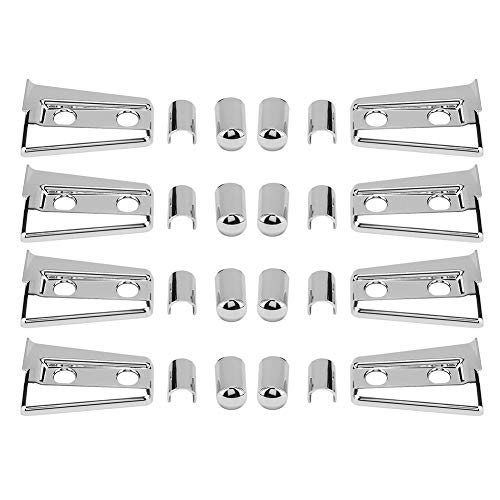 Cocoarm Türscharnierabdeckungsverkleidung Silber Kit 24PCs für JK 2007-2017 4 Türen mit Glänzendem Spiegel Finish Fade-resistenter Abs-Schutz Cocoarm Türscharnierabdeckungsverkleidung Silber Kit 24PCs für JK 2007-2017 4 Türen mit Glänzendem Spiegel Finish Fade-resistenter Abs-Schutz von Cocoarm