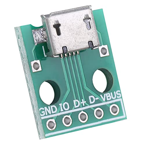 Cocoarm USB - -Board, Micro USB to Dip Adapter Karte, 5 Pin 2,54 Mm Pitch für Netzteil Breadboard Design mit 10 Prozent To Dip Adapter Board Cocoarm USB - -Board, Micro USB to Dip Adapter Karte, 5 Pin 2,54 Mm Pitch für Netzteil Breadboard Design mit 10 Prozent To Dip Adapter Board von Cocoarm