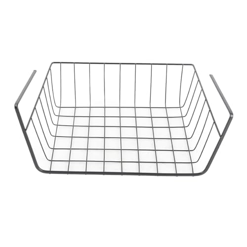 Cocoarm Unter Regal Aufbewahrungskorb Unter Regal Drahtkorb Unter Schrank Regalkorb Organizer Vielseitiger Metall-Hängekorb für Küche Büro Vorratskammer ohne Installation Geräumiges (großes Schwarz) Cocoarm Unter Regal Aufbewahrungskorb Unter Regal Drahtkorb Unter Schrank Regalkorb Organizer Vielseitiger Metall-Hängekorb für Küche Büro Vorratskammer ohne Installation Geräumiges (großes Schwarz) von Cocoarm