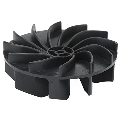 Cocoarm Vakuum -Laufrad -Ventilator Schwarzes Abs Blattgebläse Teil, Referenz OEM 125 0494, Matches Factory Fit, Passt Genau für Gartenbegeisterte, 1 X Vac Laufrad Lüfter von Cocoarm