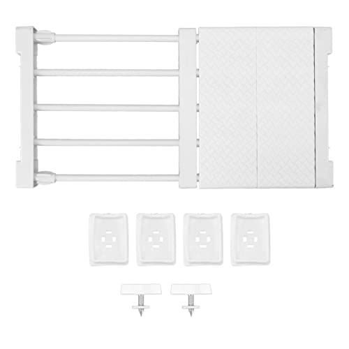 Cocoarm Verstellbare Regale für Schrank, Erweiterbares Einlegeböden Verstellbares Spannregal, Teleskop Regaltrenner 24 cm breites Lagerregal für Kleiderschrank, Badezimmer, (Länge 30–40 Cocoarm Verstellbare Regale für Schrank, Erweiterbares Einlegeböden Verstellbares Spannregal, Teleskop Regaltrenner 24 cm breites Lagerregal für Kleiderschrank, Badezimmer, (Länge 30–40 von Cocoarm