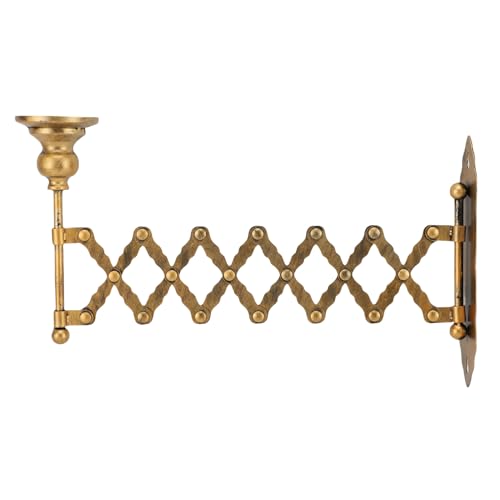Cocoarm Verstellbare Wandkerze -Triebhalter Vintage Iron Candlestick mit Ausziehbarem Design von 6 Bis 13 Zoll für Wohnzimmer Schlafzimmer Hauswarming von Cocoarm