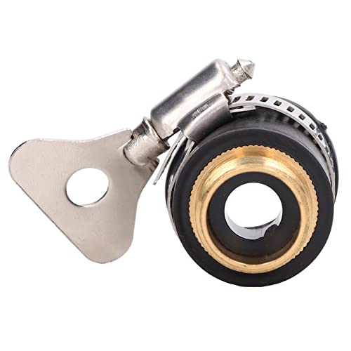 Cocoarm Wasserhahn-Adapter Universeller Schnellanschluss 1/2 Zoll Gewinde Messing Gartenschlauchfitting für Küche Autowäsche Wasserleitung Bewässerung von Cocoarm