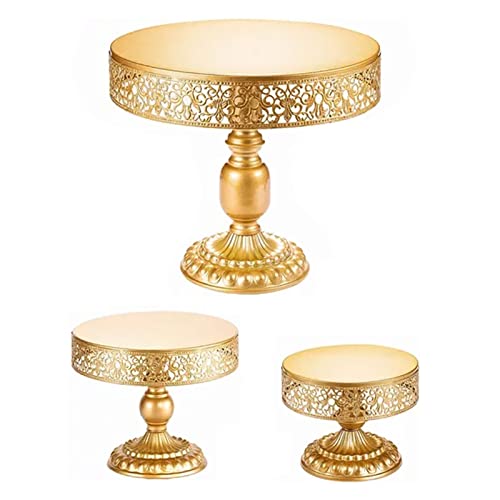 Cocoarm Wiederverwendbarer Eisengold -Kuchen -Ständer Leicht zu Montieren Cupcake Halter für Party Dessert Display Tisch von Cocoarm