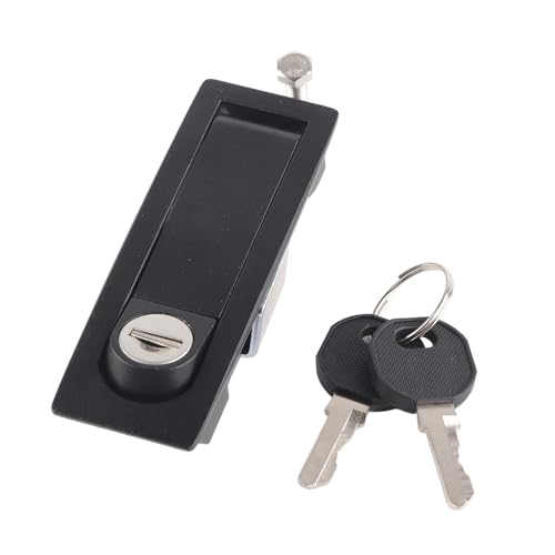 Cocoarm Zinklegierung Kompressionsverriegelung, Schrank Lock Toolbox Lock RV Marine Schloss mit Bündigem Auslöser Easy Grip Verstellbarer Hebel für RV -Boots -Werkzeugkastenschrank von Cocoarm