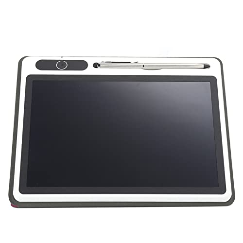 Elektronischer Notizblock, LCD Tablet Zeichenblock Flexibler Elektronischer Notizblock Handmalwerkzeug für Geschäftsbedarf 9 Zoll mit Kunstlederhülle Gelblich grüne (Rot (mit von Cocoarm