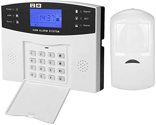 GSM Funk-Alarmanlage Set, Wireless Home Security System mit Bewegungsmelder, Tür und Fensterkontakt, Fernbedienung, Externe Sirene und App Steuerung von Cocoarm