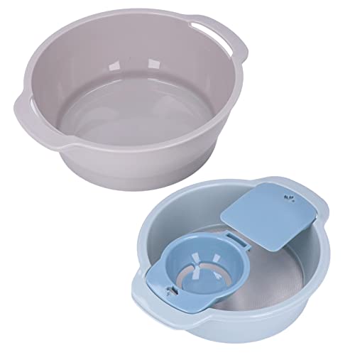 Leichtes Trimmtablett, Sieb, Mehlsieb-Set mit Netz, 4-teiliges Pollensieb-Set, Komplettes Werkzeug für das Backen in der Küche Leichtes Trimmtablett, Sieb, Mehlsieb-Set mit Netz, 4-teiliges Pollensieb-Set, Komplettes Werkzeug für das Backen in der Küche von Cocoarm