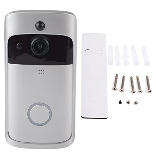 Ring Doorbell Akku Video Türklingel mit Kamera Kabellos Doorbell Akku Smart WiFi Gegensprechanlage Drahtlose Infrarot Türklingel Haustürklingel Klingel und Klingelknopf Ring Doorbell Akku Video Türklingel mit Kamera Kabellos Doorbell Akku Smart WiFi Gegensprechanlage Drahtlose Infrarot Türklingel Haustürklingel Klingel und Klingelknopf von Cocoarm
