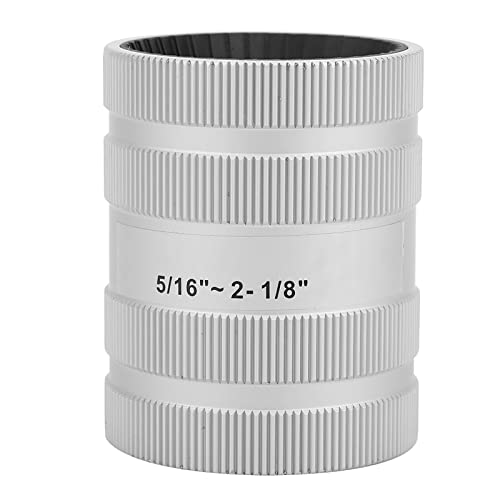 Rohrreibahle, 6–54 mm Rohr-Reibahlen Edelstahl Rohrreibahlen Rohrentgrater Fase Rohrentgrater Fräser Rohr-Entgratwerkzeug Edelstahl-Rohr-Reibahlen 5/16 Zoll - 2 1/8 Zoll von Cocoarm