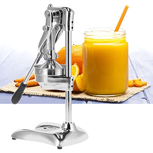 Saftpresse Handentsafter Edelstahl Manuelles Juicer Multifunktionale Fruchtpresse Extractor Zitruspresse mit Hebel Fruchtpresse für Orangen Pampelmusen Zitrusfrüchte von Cocoarm