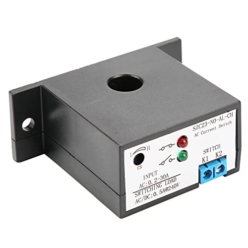 Strommessschalter, Einstellbarer Normalerweise Offener Stromerfassungsschalter SZC23-NO-AL-CH Stromsensor Steuerschalter für Wechselstrommessung und überwachung Strommessschalter, Einstellbarer Normalerweise Offener Stromerfassungsschalter SZC23-NO-AL-CH Stromsensor Steuerschalter für Wechselstrommessung und überwachung von Cocoarm
