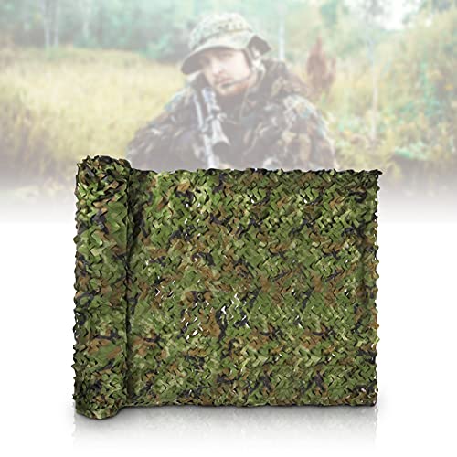 Tarnnetz Bundeswehr Tarnnetz Jagd Camouflage Netz Tarnung Net, für Dekoration Sonnenschutz Jagd Camping Outdoor Militär Garten Party Dekorationen Sonnenschirm (2 x 3 m) von Cocoarm