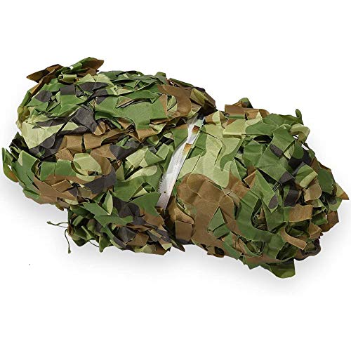 Tarnnetz Bundeswehr Tarnnetz Jagd Camouflage Netz Tarnung Net, für Dekoration Sonnenschutz Jagd Camping Outdoor Militär Garten Party Dekorationen Sonnenschirm (2 x 3 m) von Cocoarm