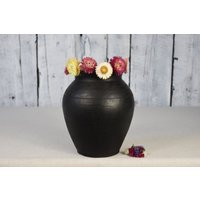 Antike Tonvase/Vintage Tontopf Tongefäß Rustikale Vase Keramikblumenvase Dekorative Inneneinrichtung von Cocobaroco