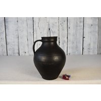 Antiker Tontopf/Vintage Tongefäß Tonschale Milchkännchen Tonvase Rustikale Vase Keramikblumenvase Dekorative Wohndeko von Cocobaroco