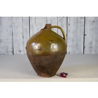Vintage Ton Gefäß/Antike Amphore Rustikale Keramik Schale Traditionelle Krug Home Dekor Land von CocobarocoShop