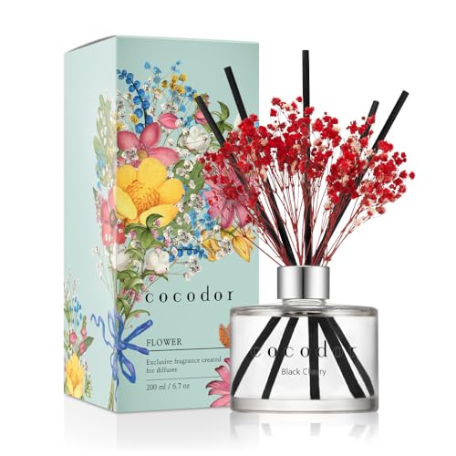 COCODOR konservierten Blume Diffusor/Schwarzkirsche/200ml, 1 Stück/Raumduft, Duftöldiffusoren, Duftstäbchen, Wohnaccessoires & Deko, Aromatherapie COCODOR konservierten Blume Diffusor/Schwarzkirsche/200ml, 1 Stück/Raumduft, Duftöldiffusoren, Duftstäbchen, Wohnaccessoires & Deko, Aromatherapie von Cocod'or