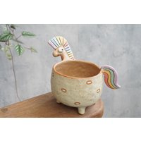 Pferd Blumentopf Handmade , Handgemachte Keramik, Topf Pferd Blumentopf Handmade , Handgemachte Keramik, Topf von Coconutstudiopottery