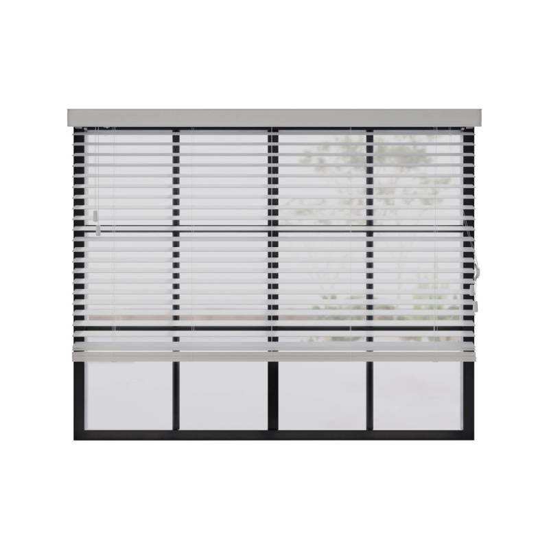 Cocoon Home Concepts Holz Jalousien 250 x 240  50mm Lamellen  Weiß von Cocoon Home Concepts
