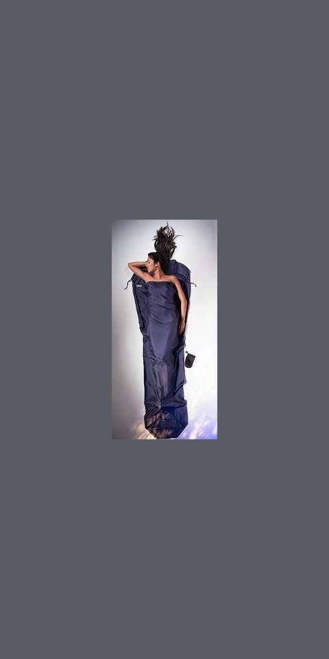 Cocoon Schlafsackinlett Cocoon MummyLiner Seide Hüttenschlafsack (Wärmeleistung +5,3°C / ma von Cocoon