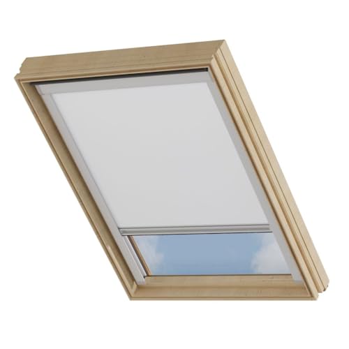 Cocoon Verdunklungsrollo M06 - Thermo Rollo Verdunkelung - Dachfenster Verdunkelung - Weiß von Cocoon