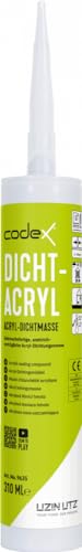 Codex Dichtacryl 310 ml Acrylat Fugendichtmasse Codex Dichtacryl 310 ml Acrylat Fugendichtmasse von Codex