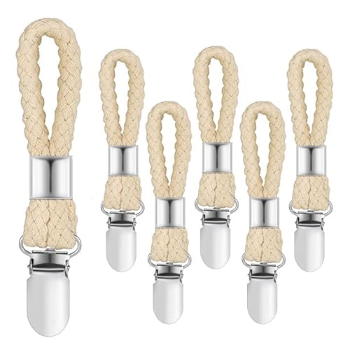 Aufhänger für Handtücher 6 Stück Handtuch Clip aufhänger, towel clips,geschirrtuchclips,Handtuchklammern,Geschirrtücher Halter,handtuchclips für handtücher für Kücher, Bad, Balkon von Coeki