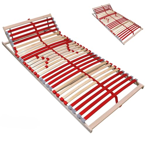Coemo 2er Set Lattenrost Ruby K 120 x 200 cm 7-Zonen 28 Leisten Kopfteil und Härtegrad verstellbar für Jugendbetten - für alle Matratzenarten | Schlaftypen Coemo 2er Set Lattenrost Ruby K 120 x 200 cm 7-Zonen 28 Leisten Kopfteil und Härtegrad verstellbar für Jugendbetten - für alle Matratzenarten | Schlaftypen von Coemo