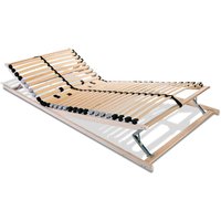 7 Zonen Lattenrost Ergo KF mit Kopf- & Fußteilverstellung 100x200cm von Coemo