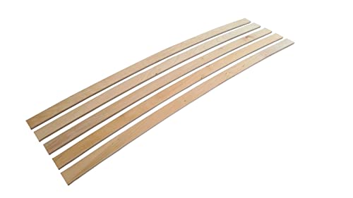Coemo Federholzleisten Ersatzleisten für Lattenrost im Set 5 STK., Größe:1190 x 35 x 12 mm von Coemo