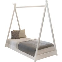 Hausbett CAMP 80x160 cm Zeltbett mit Lattenrost Kinderbett Holz Spielbett Hausbett CAMP 80x160 cm Zeltbett mit Lattenrost Kinderbett Holz Spielbett von Coemo