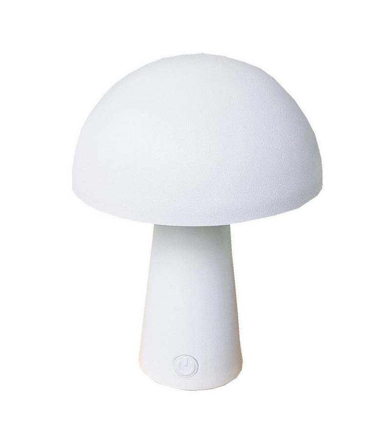 Coen Bakker Deco BV LED Tischleuchte Touch Tischlampe Pilzform Dimmbar Akku In-/Outdoor IP44, LED fest verbaut, Warmweiß, Kaltweiß, Tageslichtweiß von Coen Bakker Deco BV