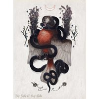 Shy & Coey Right Hand Path | Druck, Wandbehang Shy & Coey Right Hand Path | Druck, Wandbehang von CoeyAndShy