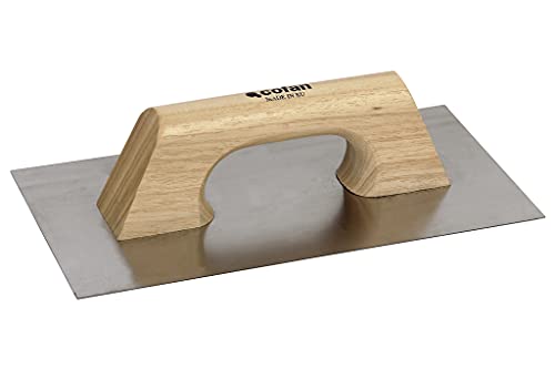 Baukelle Lisa | Klinge aus rostfreiem Edelstahl mit Holzgriff | Maße 300 x 150 x 0,6 mm von Cofan