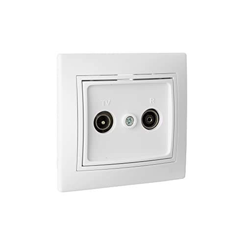 COFAN 51001207 TV und Radio Einbau Steckdose, weiß COFAN 51001207 TV und Radio Einbau Steckdose, weiß von Cofan