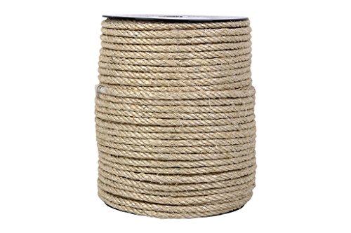 CUERDA SISAL 4 CABOS 6 MM 100 MTS NATURAL - Unid: 1 von Cofan