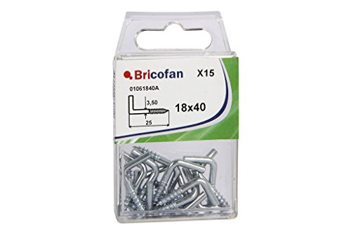 Cofan 01061840A Verzinktes Gewinde, 18 x 40 mm, 15 Stück Cofan 01061840A Verzinktes Gewinde, 18 x 40 mm, 15 Stück von Cofan