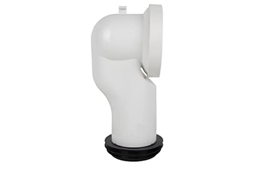 Cofan Anschlussschlauch | 90° abgewinkelte WC-Manschette | inkl. Lippengummi Ø 110 mm | Hergestellt aus Polypropylen Cofan Anschlussschlauch | 90° abgewinkelte WC-Manschette | inkl. Lippengummi Ø 110 mm | Hergestellt aus Polypropylen von Cofan