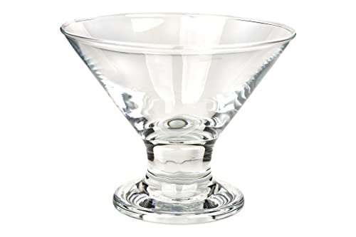 Cofan Eisbecher mit einem Fassungsvermögen von 28,5 cl | Hergestellt aus robustem Glas, 6 Stück. von Cofan