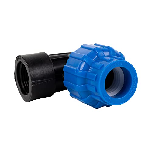 Cofan Ellenbogen 90° Innengewinde | Durchmesser 90 mm x 3" Gewinde | Einzelverkauf von Cofan