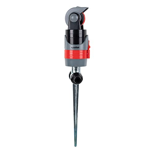 Cofan Rotierender Sprinkler mit 4 verschiedenen Wasserstrahlfunktionen, Einstellung des Wasserfallwinkels, optionale Drehung, bunt Cofan Rotierender Sprinkler mit 4 verschiedenen Wasserstrahlfunktionen, Einstellung des Wasserfallwinkels, optionale Drehung, bunt von Cofan