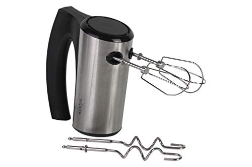 Cofan Stabmixer | Leistung 350 W | Modell Maneli | Maße 16 x 18 x 8 cm | Hergestellt aus ABS und gebürstetem Edelstahl | mit 2 Stäben und 2 Harfen von Cofan