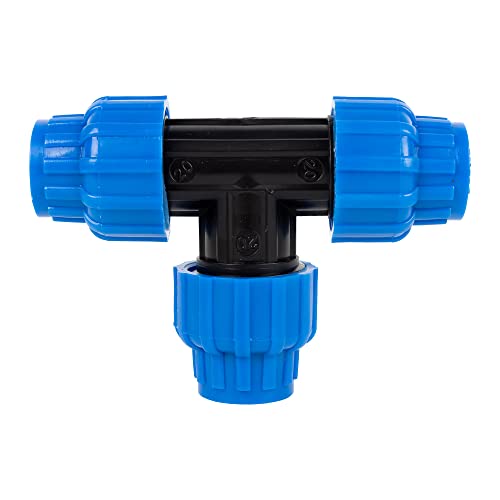 Cofan TE 90° mit drei Anschlüssen | Durchmesser 75 x 75 x 75 mm je Anschluss | 1 Stück 8445187360899 von Cofan